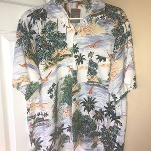 Pineapple Connection 100% Rayon Hawaiian Shirt